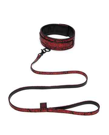 Поводок Fifty Shades of Grey Sweet Anticipation Reversible Faux Leather Collar and Lead Sex Aura Киев