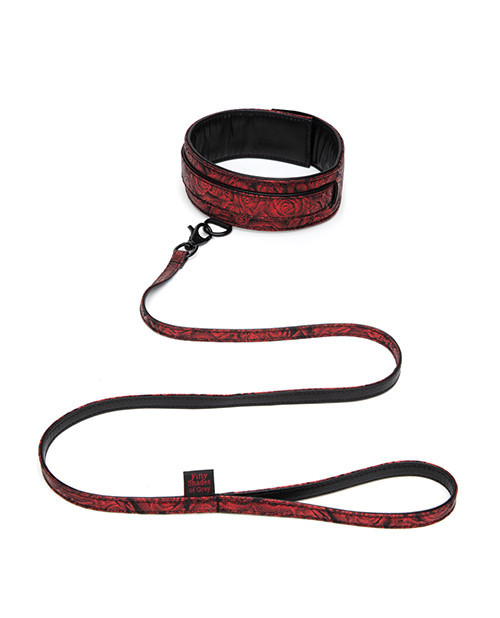 Поводок Fifty Shades of Grey Sweet Anticipation Reversible Faux Leather Collar and Lead Sex Aura Киев - изображение 1