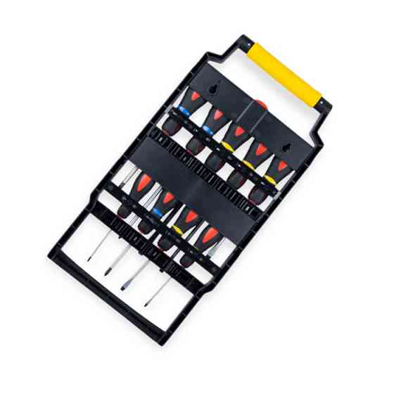 Набор отверток 9 шт магнитные - шлиц 3,5,6,6,8мм; крест 3,5,6,6мм Ultra (планшет) Мукачево