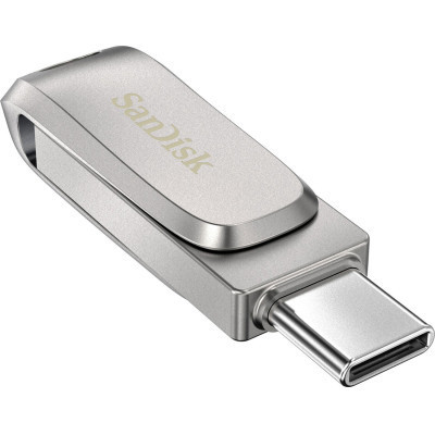 USB флеш накопитель SanDisk 1TB Ultra Dual Luxe Silver USB 3.2/Type-C (SDDDC4-1T00-G46) Винница - изображение 5