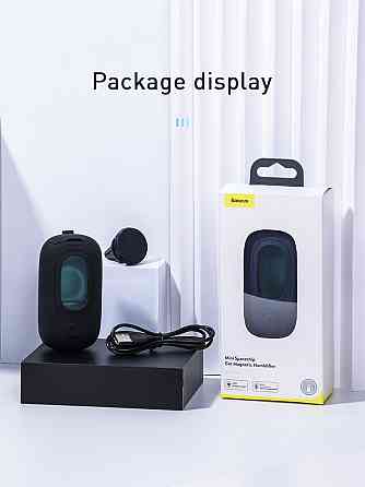 Автомобільний освіжувач повітря Baseus Mini spaceship car magnetichumidifier(50ml) Black Киев