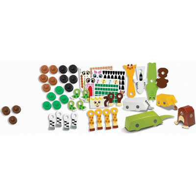 Набор для творчества Melissa&Doug Веселые животные Сафари (MD30190) Винница - изображение 2