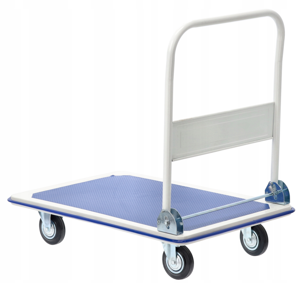 Платформний візок Garden Line (91,5 × 61,5 × 86 см) зі складною ручкою | вантажопідйомність - 300 кг (Польща) Київ - фото 13