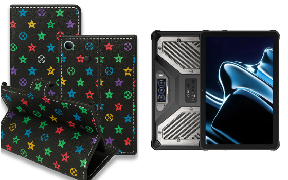 Книжка-трансформер для планшета Oukitel Rt8, Oukitel Rt9, колір Black Lyi Black Київ