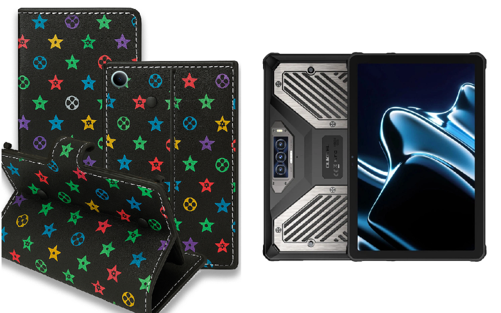 Книжка-трансформер для планшета Oukitel Rt8, Oukitel Rt9, колір Black Lyi Black Київ - фото 1