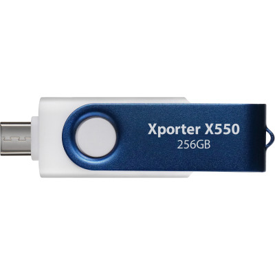 USB флеш накопичувач Patriot 256GB Xporter X550 USB 3.2/Type-C (PS256GX550AAD) Вінниця - фото 1