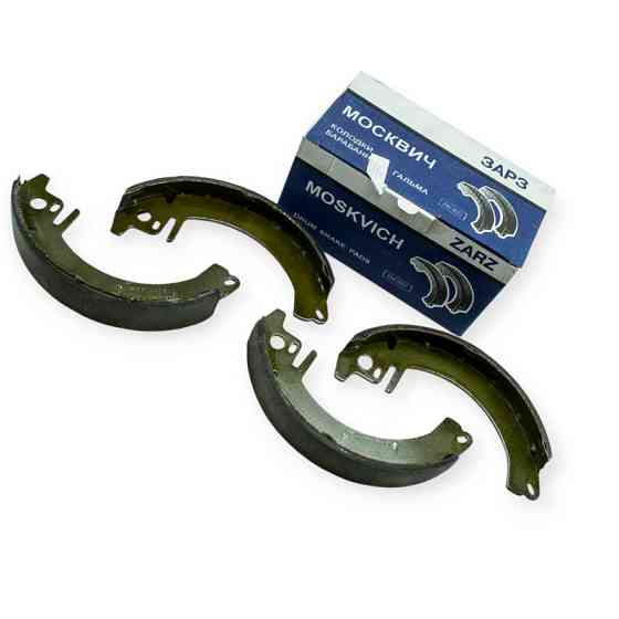 Колодки Москвич 412, 2140 задние (к-кт 4 шт) (ЛЮКС) ЗАРЗ тормозные Мукачево