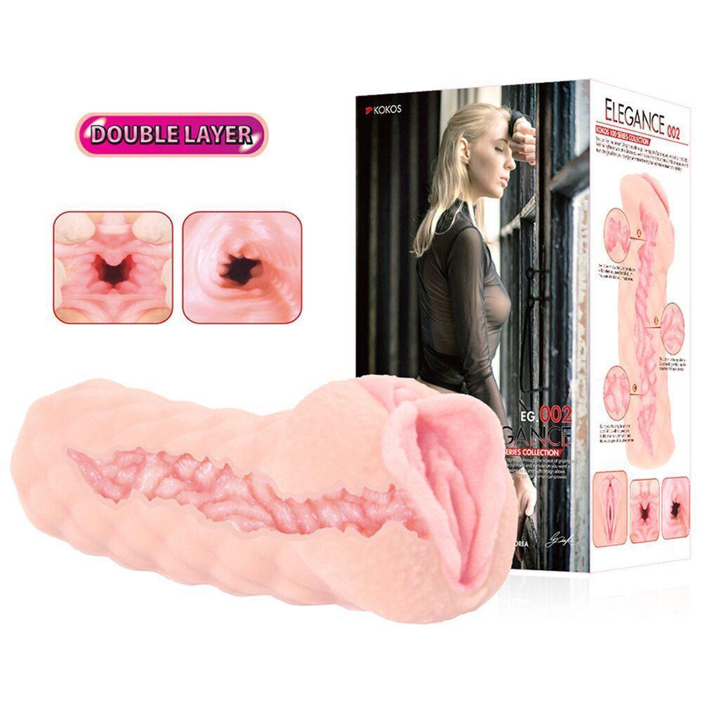 Мастурбатор Kokos Elegance 002 Double Layer Sex Aura Киев - изображение 5