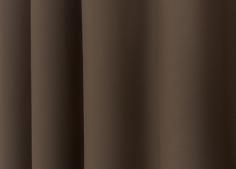 Комплект готовых штор VR-Textil Bagema Rvs № 1238ш Шоколадный 100х270 см 2 шт (31-524) Киев - изображение 7