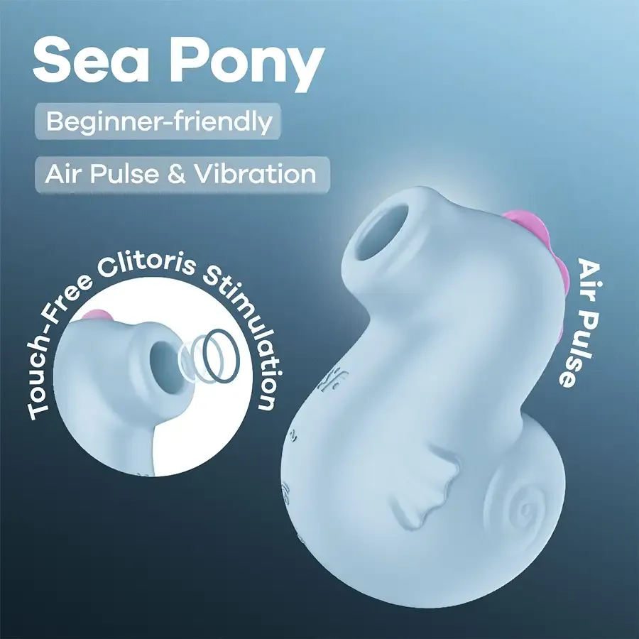 Вакуумний кліторальний стимулятор Satisfyer Sea Pony Львів - фото 6