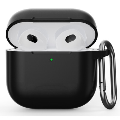 Чохол для навушників Armorstandart Hang Case для Apple AirPods 4 Black (ARM81277) Вінниця - фото 1