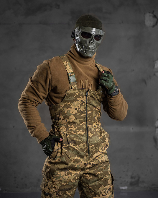 Комбез мужской теплый зимний комбенизон пиксель XL Одесса - изображение 1