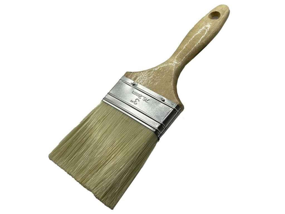 Кисть 3 Чемпион дерево/лак ручка CHAMPION professional tools ТМ WoffMann Киев - изображение 1
