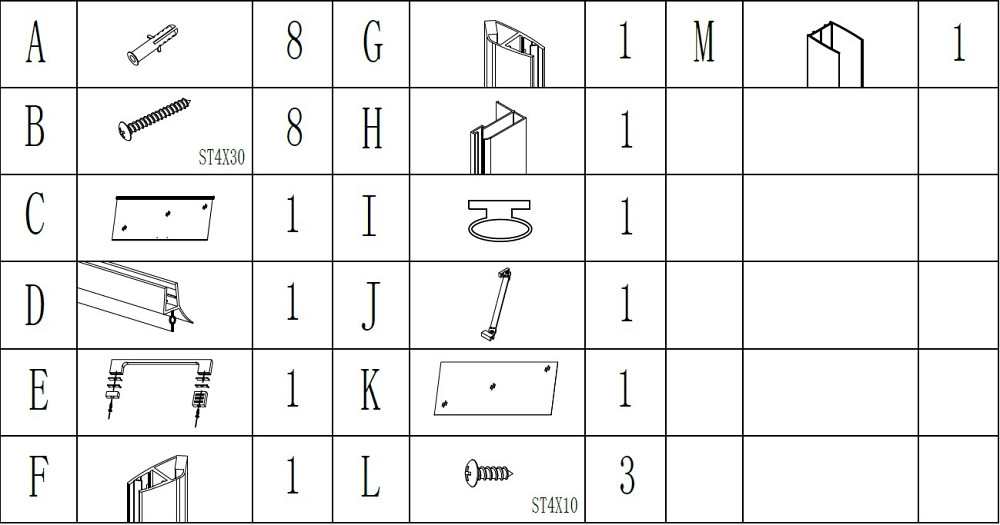 Душова кабіна квадратна без піддона LYNA N90TC (N90T) BRAVO (1уп.) Тернополь - изображение 4