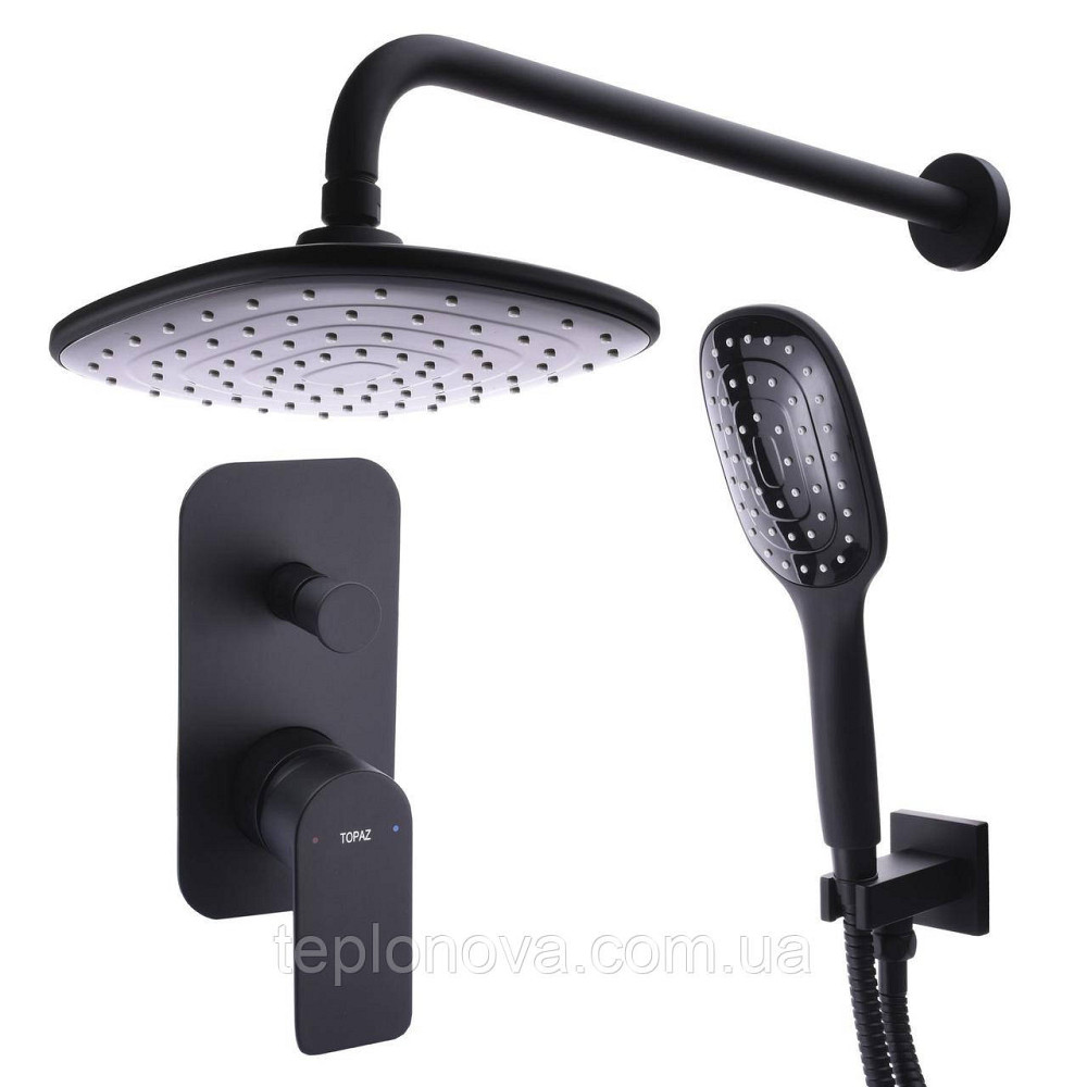 Смеситель для душа встроенный TOPAZ SARDINIA TSG 08205-G-H20-BL Черновцы - изображение 1
