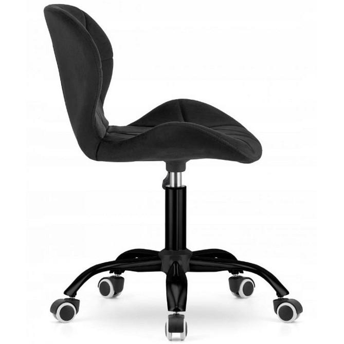 Кресло офисное компьютерное Bonro B-531 велюр на колесиках рабочее для компьютера офиса дома Киев - изображение 6