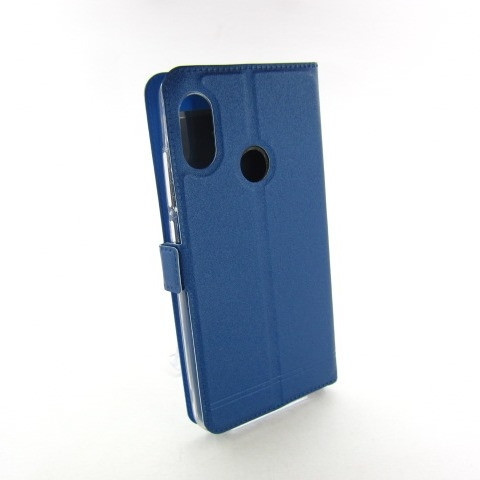 Чехол книжка Xiaomi Redmi 6 pro Mi A2 lite Smart Case синий Одесса - изображение 4
