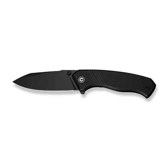 Ніж складаний туристичний Civivi Placoid, (9.3 см) 14C28N / G10 чорний Київ