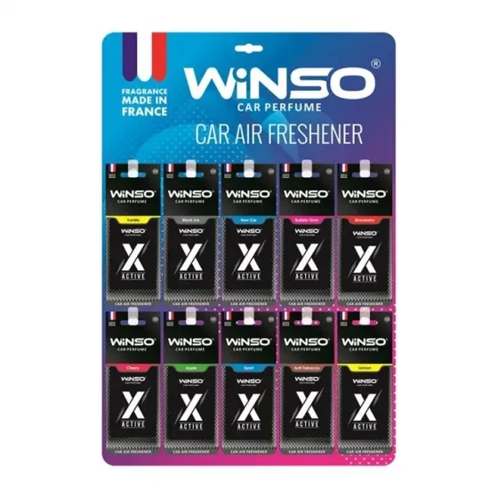 Освіжувач повітря WINSO, ароматизатор, MIX ароматів (модель 500030) Ковель