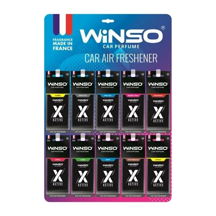 Освіжувач повітря WINSO, ароматизатор, MIX ароматів (модель 500030) Ковель - фото 1