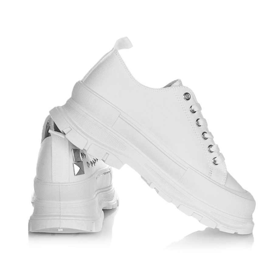 Жіночі Кросівки Кеди на Танкетці Білі Сліпони Мокасини на Платформі (розміри: 36,37,38,39,40,41) — 33-2 Дніпро - фото 3