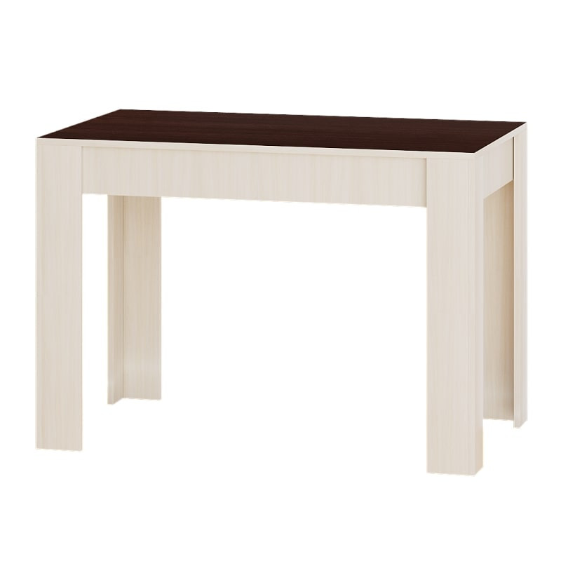 Обідній стіл Еверест СТО-1 110х65х77 см Венге темний + Дуб молочний (DTM-5583) Львів - фото 1