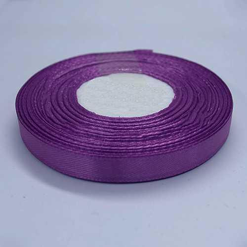 Стрічка атласна 12 мм фіолетова 23 м Київ - фото 1