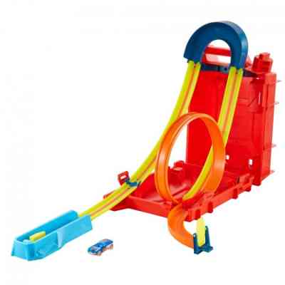 Автотрек Hot Wheels Турботрюки серии Track Builder Unlimited (HDX78) Винница