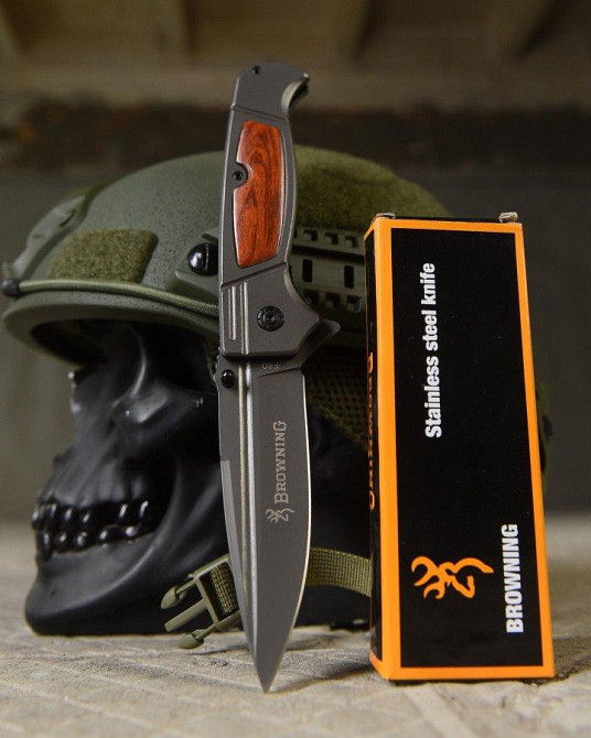 Ніж складань Browning wood ВТ4791 Одеса - фото 3