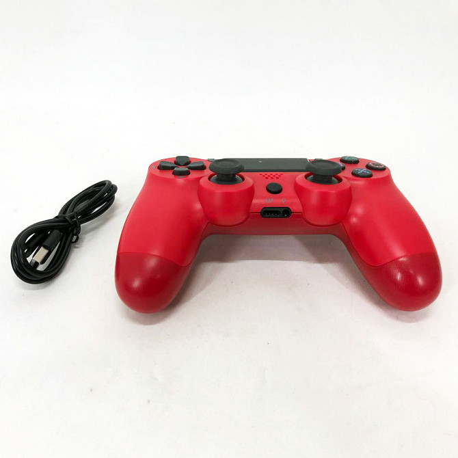 Джойстик DOUBLESHOCK для PS 4, бездротовий ігровий геймпад PS4/PC акумуляторний джойстик. Колір: червоний XO-99 Львів - фото 10