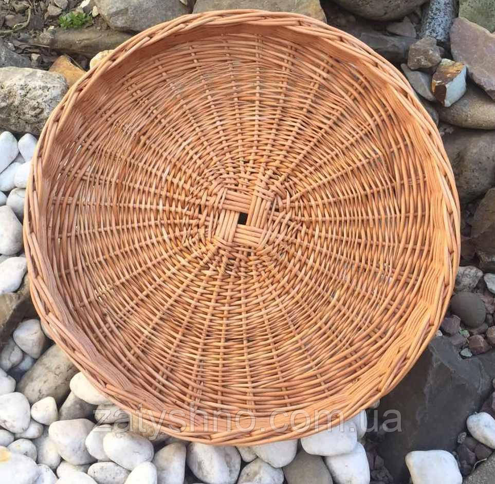 Кругла плетена таця Київ - фото 6