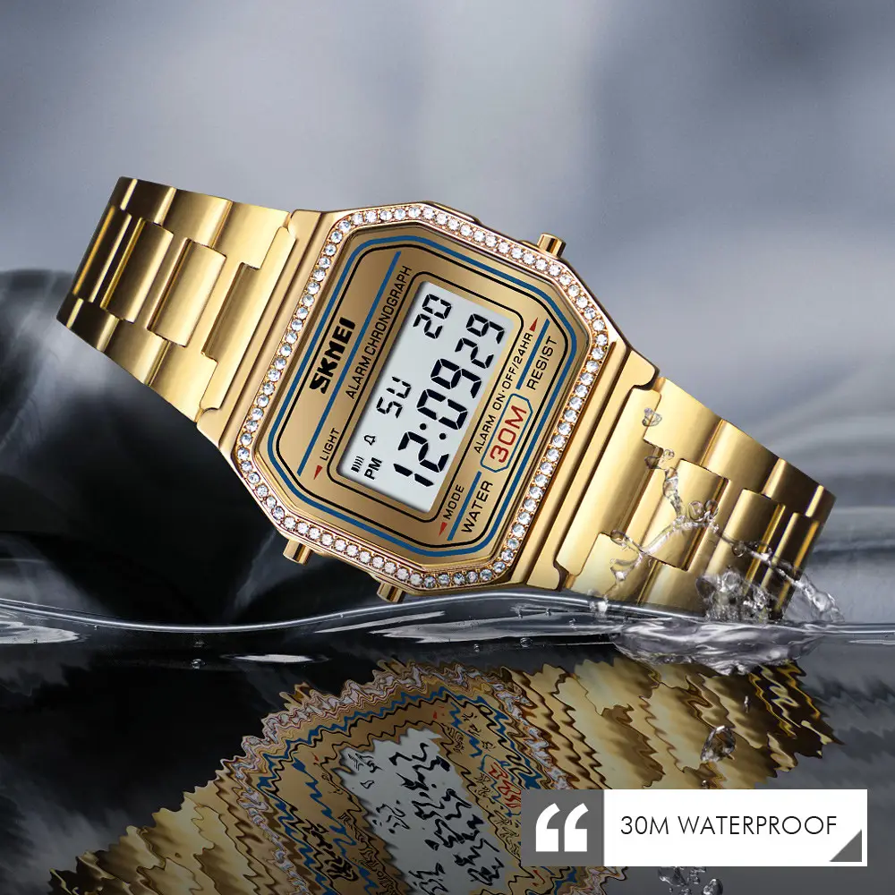 Женские наручные часы Skmei Lolita 1474 Золотистый Винница - изображение 8