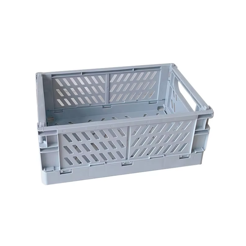 Контейнер для хранения мелочей, 25.5×15×9.7см, пластиковая корзина с ручками, голубой Каменец-Подольский - изображение 4