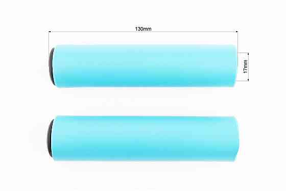 Ручки керма 130мм, пінорезинові, сині Київ