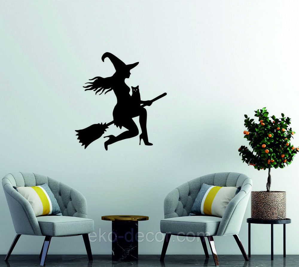 Декоративне настінне Панно «Відьма», Декор на стіну Київ - фото 1