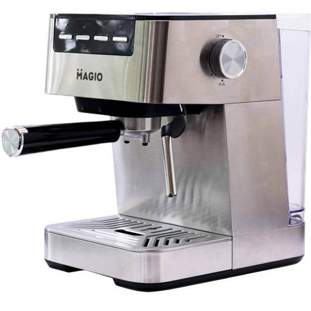 Домашняя кофеварка для приготовления напитков MAGIO MG-453 960 Вт, Кофемашина рожковая с кофемолкой CA-19 Львов - изображение 2