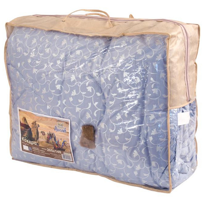 Ковдра стьобана з верблюжої вовни Київ - фото 1