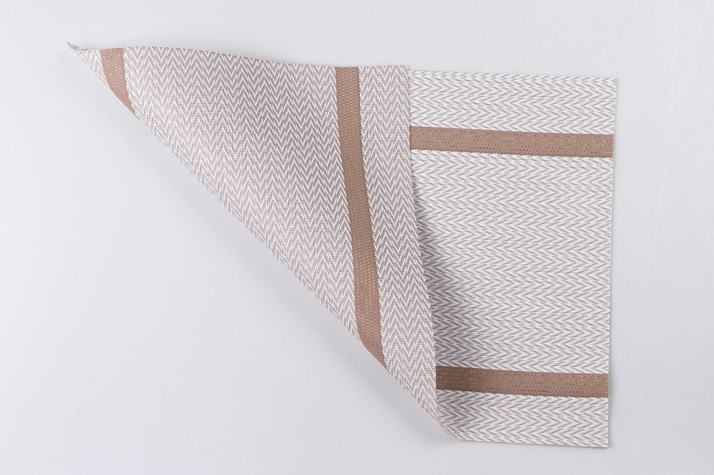 Салфетка сервировочная на стол 45×30 (см) прямоугольная Белый HP-35-16W Киев - изображение 3