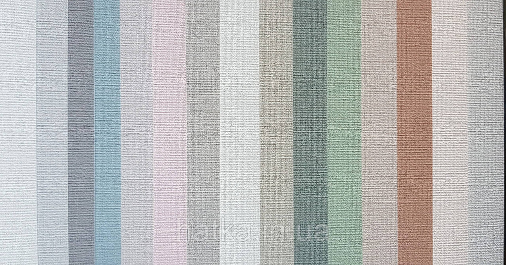 Обои виниловые на флизелине AS creationTempo метровые однотонные под ткань хлопок мелкая полоска белые Киев - изображение 4