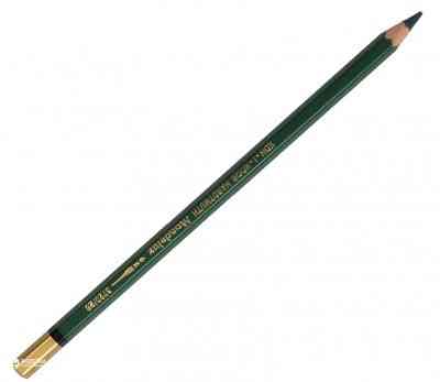 Олівець акварельний "Kooh-i-Noor" 3720/26 MONDELUZ dark green/темно-зелений, шт Київ