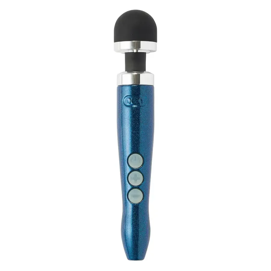 Вібромасажер DOXY Die Cast 3R - Blue Flame, дуже потужний, перезаряджуваний, металевий корпус Львов - изображение 1