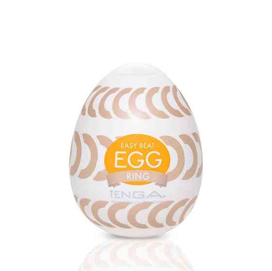 Мастурбатор-яйце Tenga Egg Ring з асиметричним рельєфом Sex Aura Київ