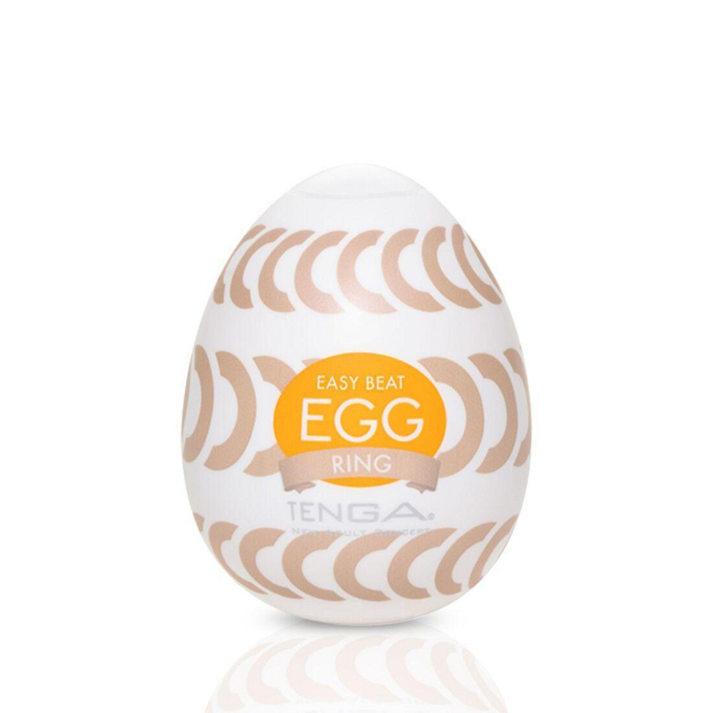 Мастурбатор-яйце Tenga Egg Ring з асиметричним рельєфом Sex Aura Київ - фото 1