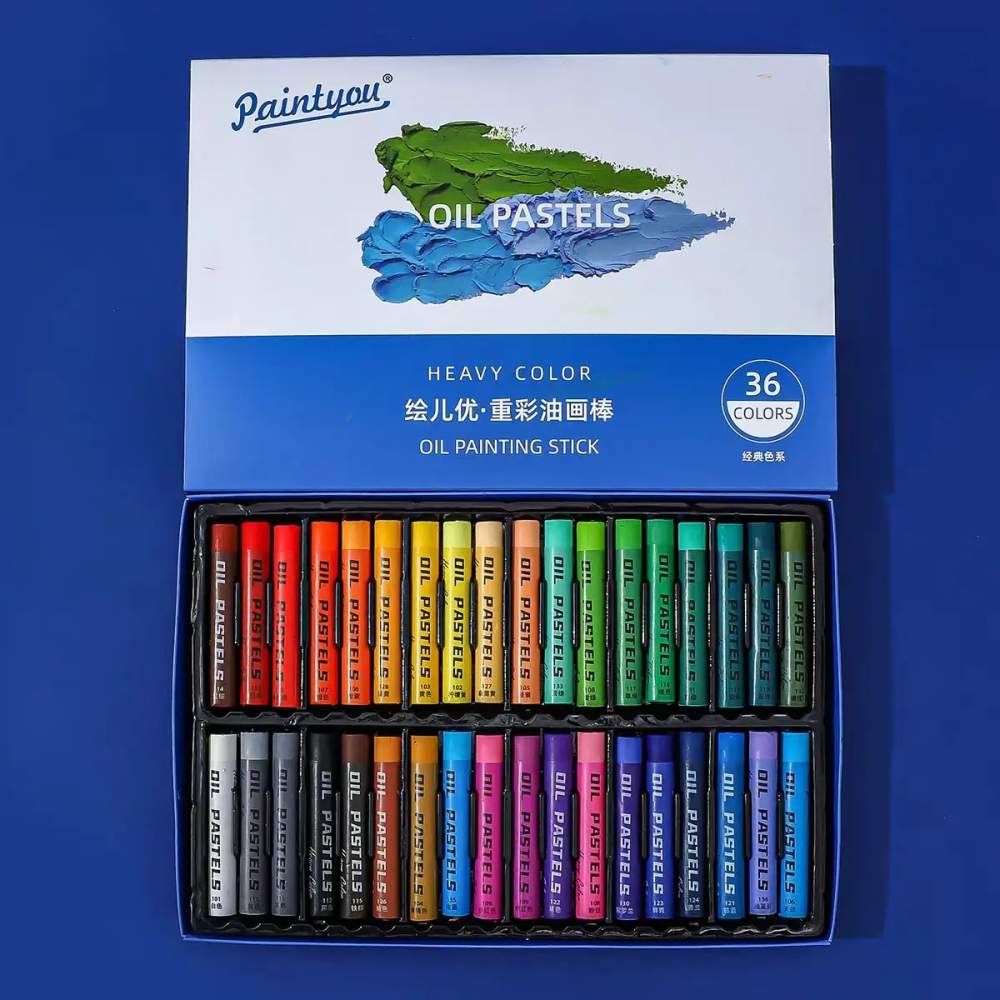 Масляная пастель, 36 цветов, мягкая художественная пастель для живописи, рисунков Каменец-Подольский - изображение 9