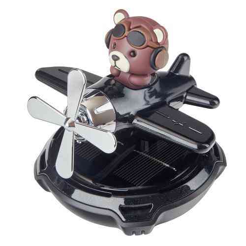 Автомобильный ароматизатор Pilot Bear с солнечной батареей, черный Харьков