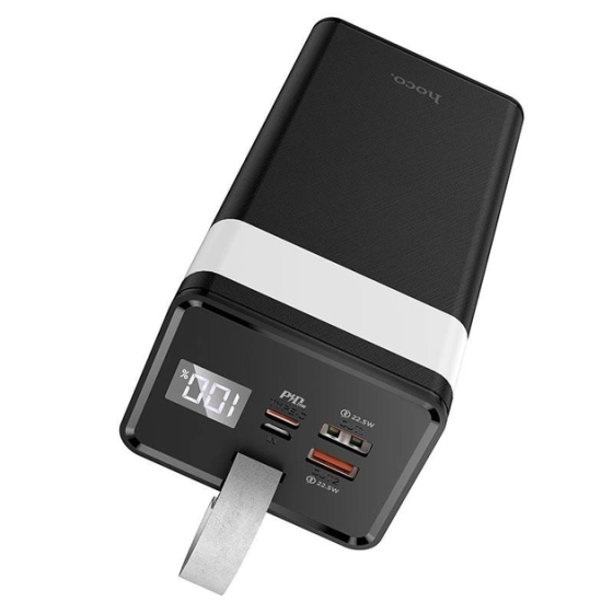 Универсальная батарея Hoco J86 40000mAh PD20W+QC3.0 (22.5W) Черный Винница