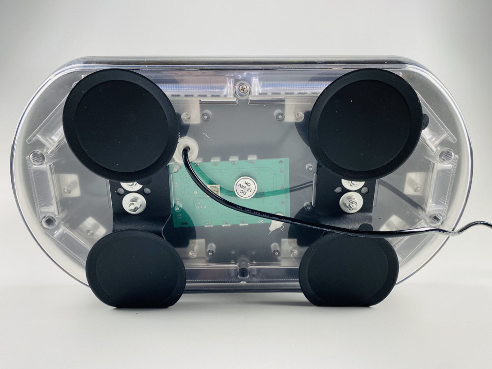 Проблисковий маяк LED діодний маячок для спецтехніки 12В/24В світлодіодний на магніті живлення від прикурювача Мукачево - фото 8