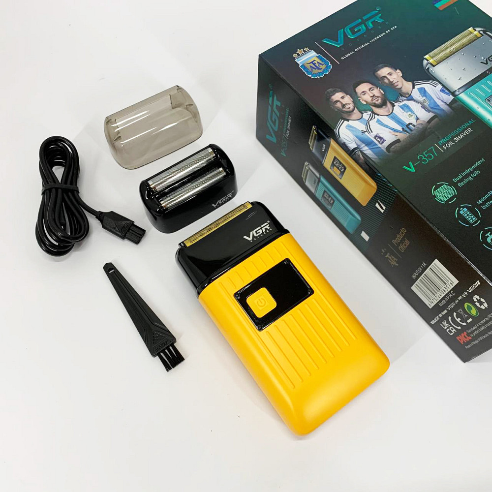 Беспроводная электрическая бритва для бритья VGR, Електробритва для бритья, Бритвы электрические BI-75 Львов - изображение 1