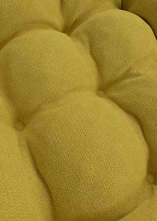 Подушка для стільців (50x50х8 см) Decorator Соро колір гірчичний 84-136 Київ