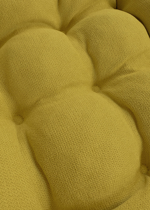 Подушка для стільців (50x50х8 см) Decorator Соро колір гірчичний 84-136 Київ - фото 4